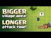 Clash of Clans - Longer Attack Time & Village Expansion! (To...