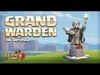 Clash of Clans - New Hero on DEFENSE! Grand Warden Gameplay!...