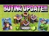 Clash Of Clans - BUYING NEW UPDATE!! (Miner,Baby dragon & Mo...