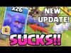 Clash Of Clans - NEW UPDATE BOWLERS SUCK!!! (incoming nerf t