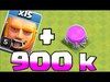 Clash Of Clans - HIGHEST LOOT 900k GIANT 3 STAR!! (Top 5 cou...