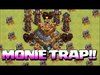 Clash Of Clans - GET TRAPPED MONIE TROLL!!! (Thanks giving e