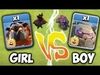 WHO IS STRONGER!?!🔸BOY vs. GIRL GENDER WAR🔸Clash Of Clans