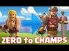 Clash Of Clans - ZERO TO CHAMPS!! (TH8 Champion w/ Bam troop...