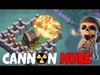 SHOOT TOWN HALLS DOWN!! | Clash of clans | GIANT CANNON NUKE...