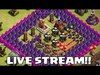 Clash Of Clans - TROLLING ON LIVESTREAM!!