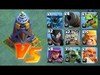 ALL TROOPS vs. MEGA TELSA | Clash of clans | Who is stronges