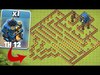 THE UNDEFEATED TH 12 MAZE!! "Clash Of Clans" NEW U...