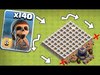 1000 medals if you break EVERy WALL! "Clash Of Clans&qu...