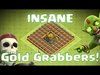 Clash Of Clans - INSANE GOLD GRABBERS!! (It's been stolen!! 