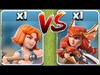 Valkyrie vs. Valkyrie Queen!! "Clash Of Clans" Dea