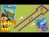 WhO is FAsTeR!!?!👣Land vs Air!!👣"Clash Of Clans" 3...