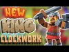 NEW CLOCKWORK KING!! w/ Giveaway! "Clash Of Clans"