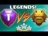 Clash Of Clans - LEGENDS PLAYER Vs. TiTAN PRO GAME PLAY!! (W