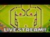 Clash Of Clans - LEADERBOARD LIVESTREAMING!! (troll wars inv