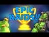 Clash of clans - EPIC LEADERBOARD RAIDS!!! ( golems got jump