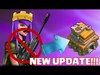 Clash Of Clans - NEW UPDATE!!! ATTACKING ON SHIELDS!! (Sneak