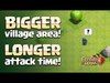 Clash Of Clans - NEW UPDATE VILLAGE CHANGES!! (Attack timers