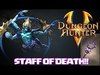 LETS PLAY- DUNGEON HUNTER 5! (Using the staff of death!)