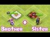 Clash Of Clans - BROTHER & SISTER TAG TEAM!!! (Are they rela