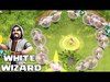 Clash Of Clans - THE IMMORTAL WHITE WIZARD!!! (Troll bros cl...