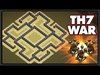 NEW UPDATE 2016 | Town Hall 7 War Base With 3 Air Defenses! ...