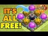 Clash Of Clans | TAKE ALL MY LOOT FOR FREE!! | EPIC TROLL BA...