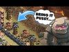 Clash Of Clans | THE GOLEM TRAP WORKS!! | Level 10 Clan War ...