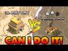 THE BOTTOM PLAYER Vs THE TOP PLAYER IN CLAN WARS!! | Clash O...