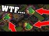 Clash Of Clans | THIS IS REAL!?! WEIRDEST BASE EVER IN CoC!!...