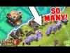 MAX BOWLERS SWARM TOWN HALL 11!!  SO MANY BOWLERS! Clash Of ...
