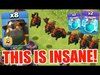 Clash Of Clans | "NEW" ALL MAX LAVA HOUNDS & CLONE