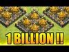 Clash Of Clans - OMG! 1 BILLION GOLD! HOW? - NEW RECORD DARK