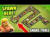 Clash Of Clans - EPIC TROLL BASE "THE SERPENT" - C