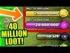 Clash Of Clans - SPENDING 40 MILLION LOOT IN 10 MINUTES!