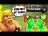 WHAT DO I BUY!?! - HOW TO GET FREE GEMS IN CLASH OF CLANS!!