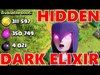 "WHERE TO FIND HIDDEN DARK ELIXIR!" | Clash Of Cla...