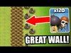 "120 WALL BREAKERS vs THE GREAT WALL OF CLASH OF CLANS!