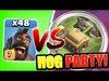LEVEL 7 HOG RIDER PARTY!!! - IMPOSSIBLE CLASH OF CLANS CHALL