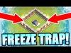 NEW FREEZE TRAP GAME PLAY IN CLASH OF CLANS!!