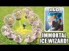 Clash Of Clans - IMMORTAL ICE WIZARD!! - 1 Ice Wizard All He