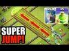 Clash Of Clans - WORLDS BIGGEST JUMP!! - All Ice Wizard SUPE...