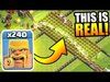 Clash Of Clans - 240 BARBARIANS LEARN HOW TO FLY!! - MIND BL...