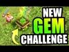 INSANE GEM CHALLENGE!! (A MUST SEE!) - Clash Of Clans