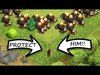 PROTECT THE "RAGING WIZARD!" 💥 Clash Of Clans 💥 NE...
