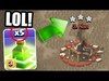 TROLL SPELL WAR!! - Clash Of Clans - ATTACKING MY NAN!!