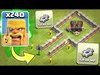 ALL BARBARIAN ARMY vs GEARED UP CANNON!! - Clash Of Clans