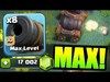 ALL MAX LEVEL CANNON CARTS vs 1 BASE! - NEW TROOP MASS GAME 