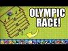 ALL TROOPS RACE TO THE TOP OF THE HILL!! - CLASH OF CLANS OL...