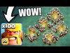 WORLD RECORD AMOUNT OF TROOPS IN THE BUILDERS BASE! - Clash 